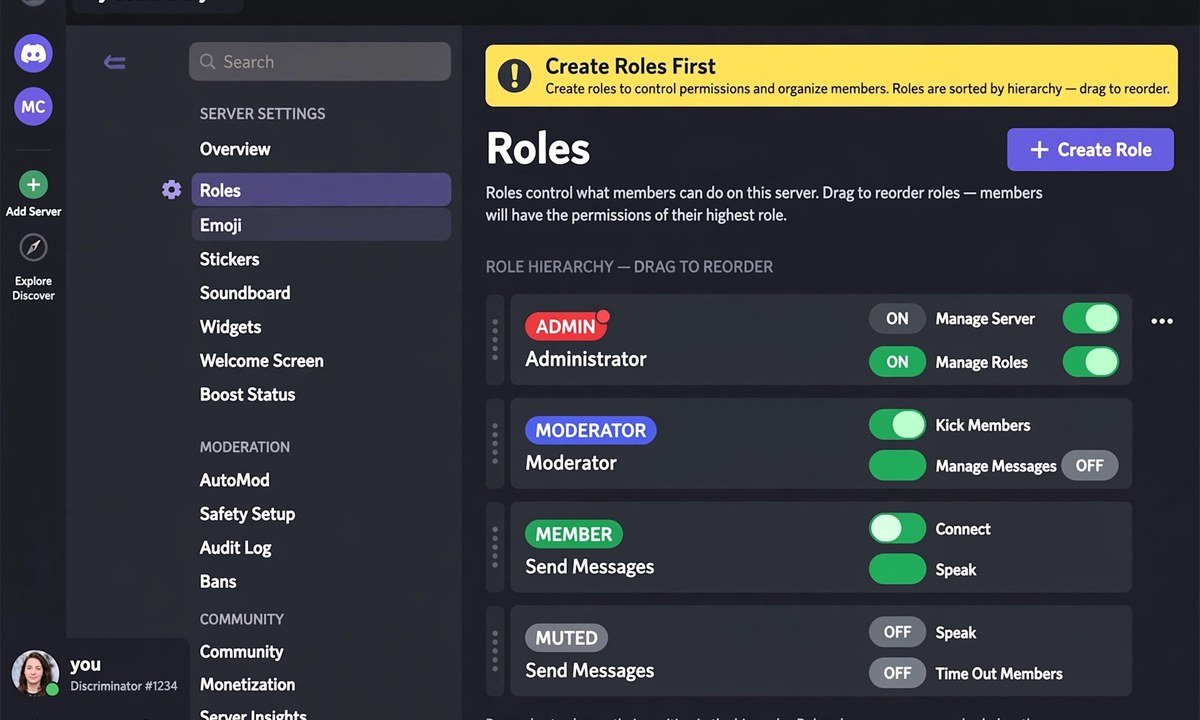 discord server setup guide