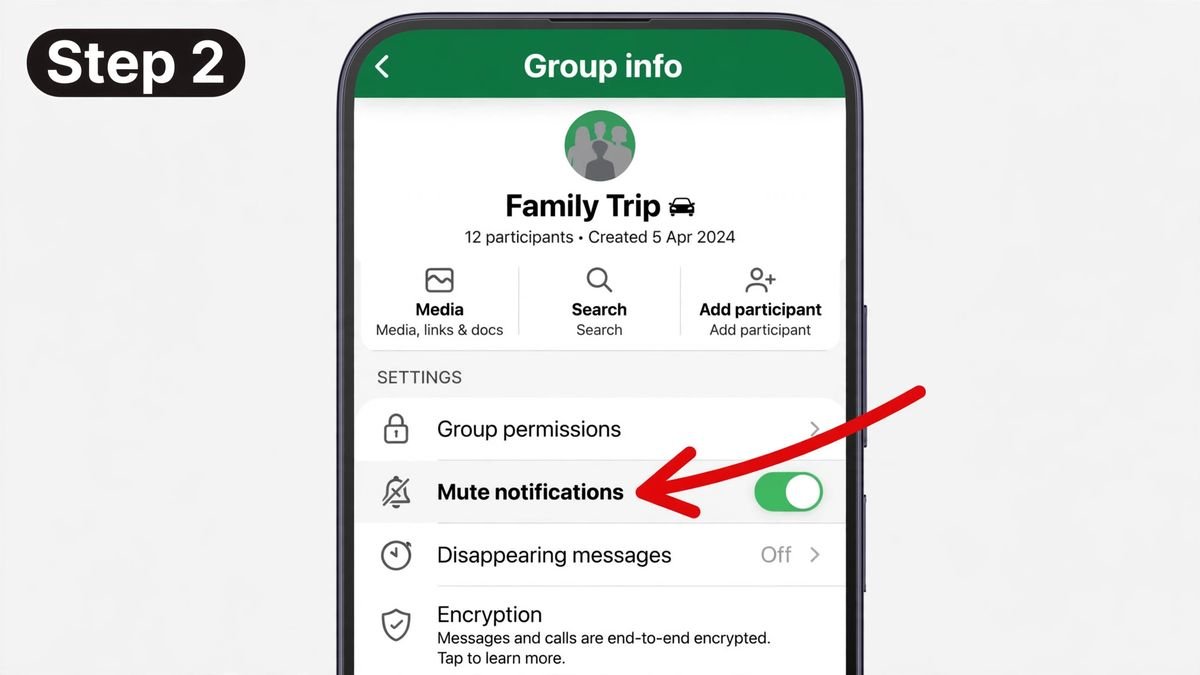 leave WhatsApp group secretly
