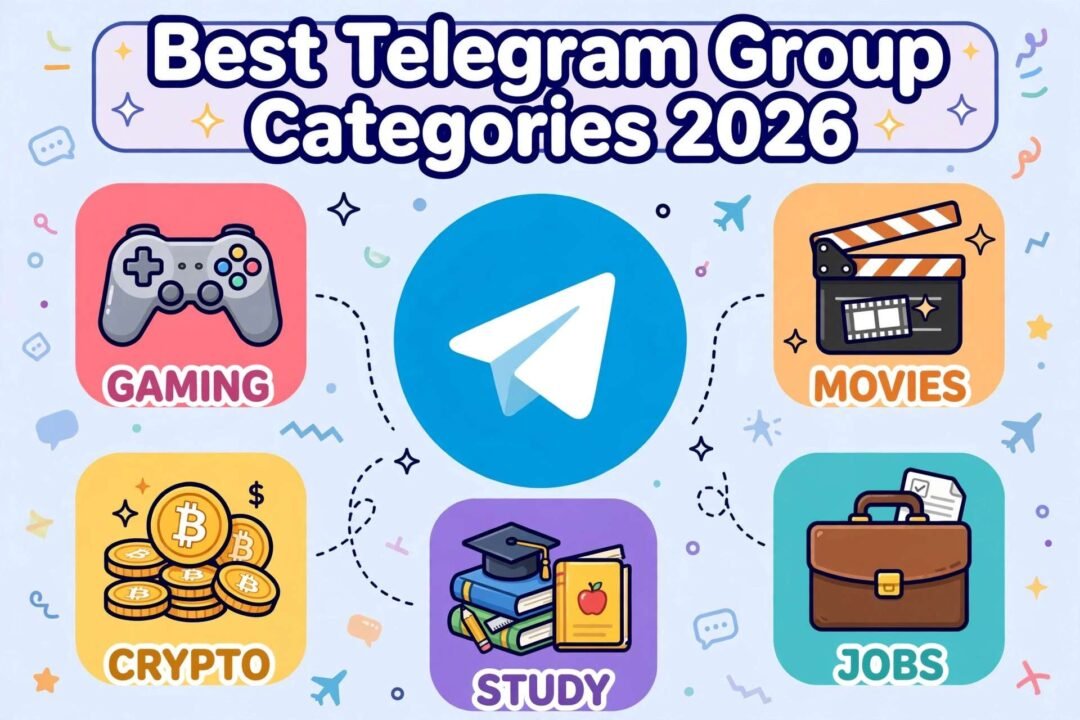 Telegram group invite links